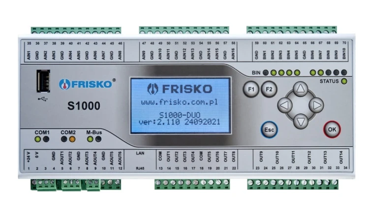 S1000-W3 - regulator węzła cieplnego