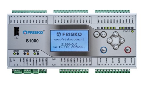 S1000-KLIMAX - regulator centrali wentylacyjnej