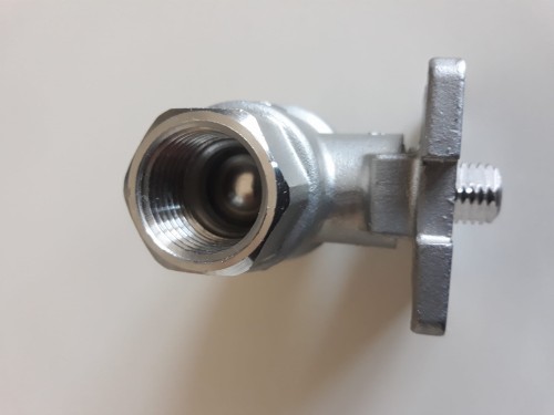 Zawór kulowy dwudrogowy SS316 1/2"