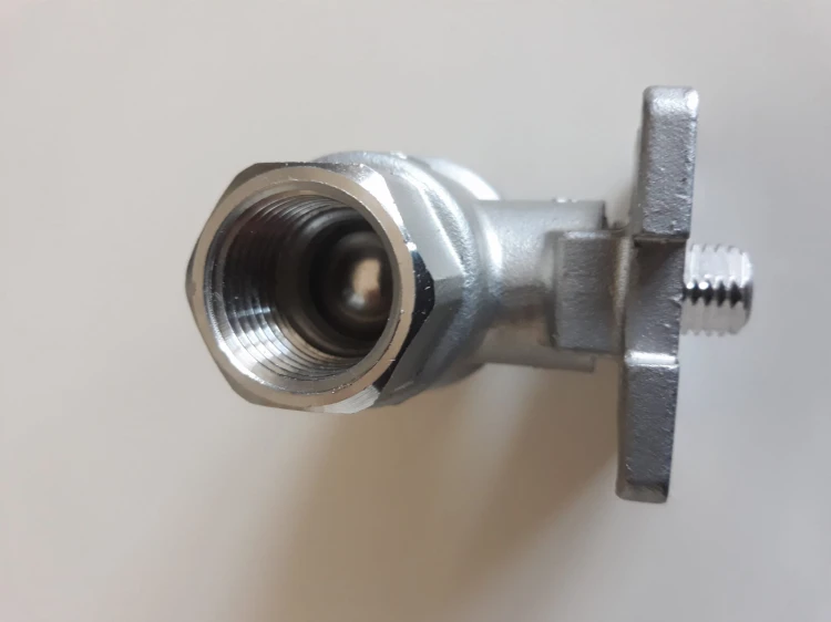 Zawór kulowy dwudrogowy SS316 1/2"