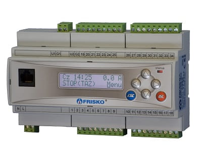 MR208-M3+ - regulator trzech obwodów CO z mieszaczami